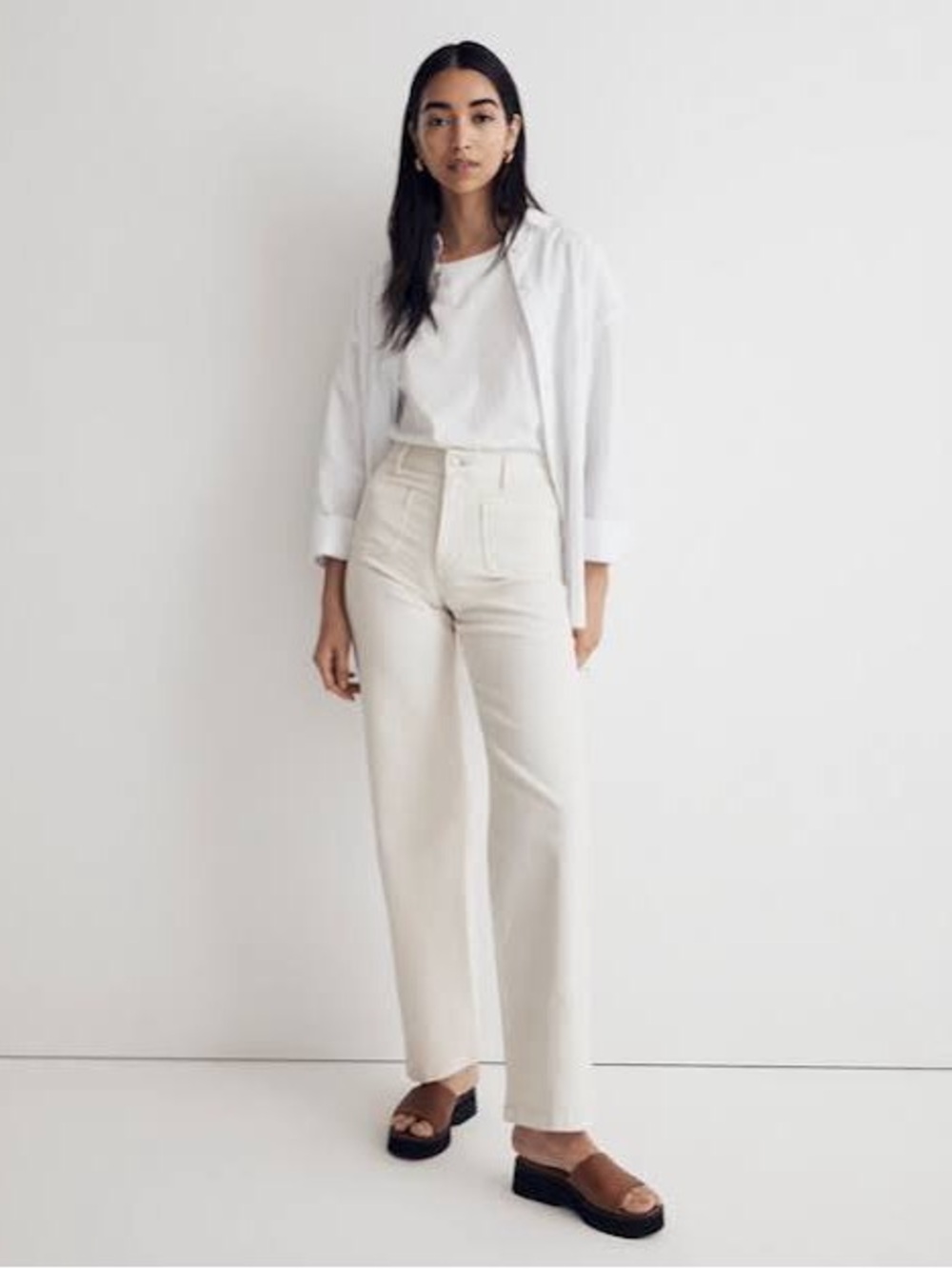 Madewell Women's The Perfect Vintage Wide Leg Jeans NWT SZ 32
